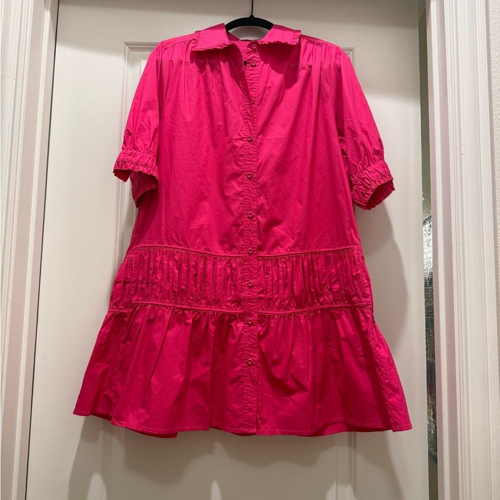 Pink Mini Dress